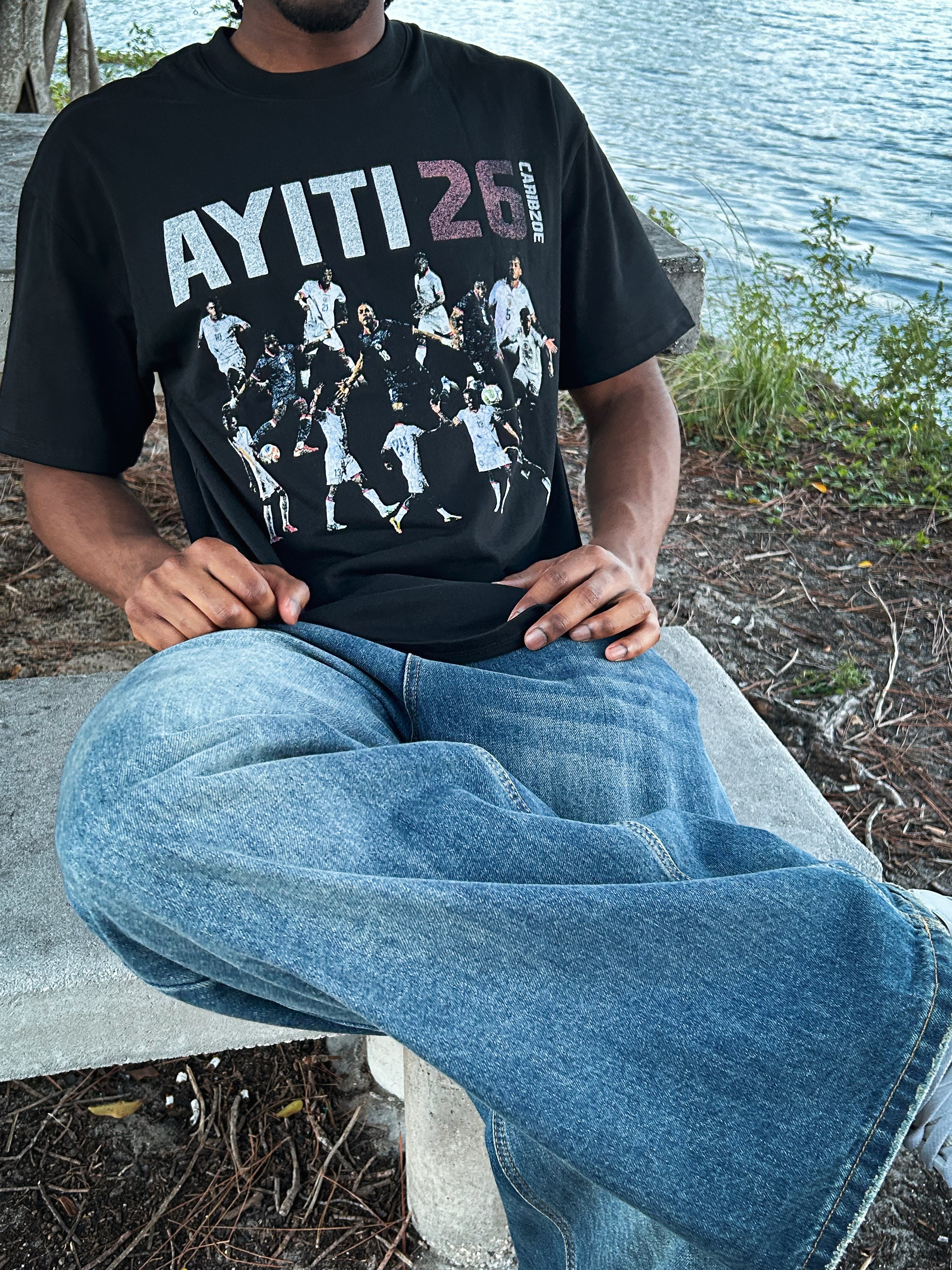 Haiti Foutbol 26 T-Shirt