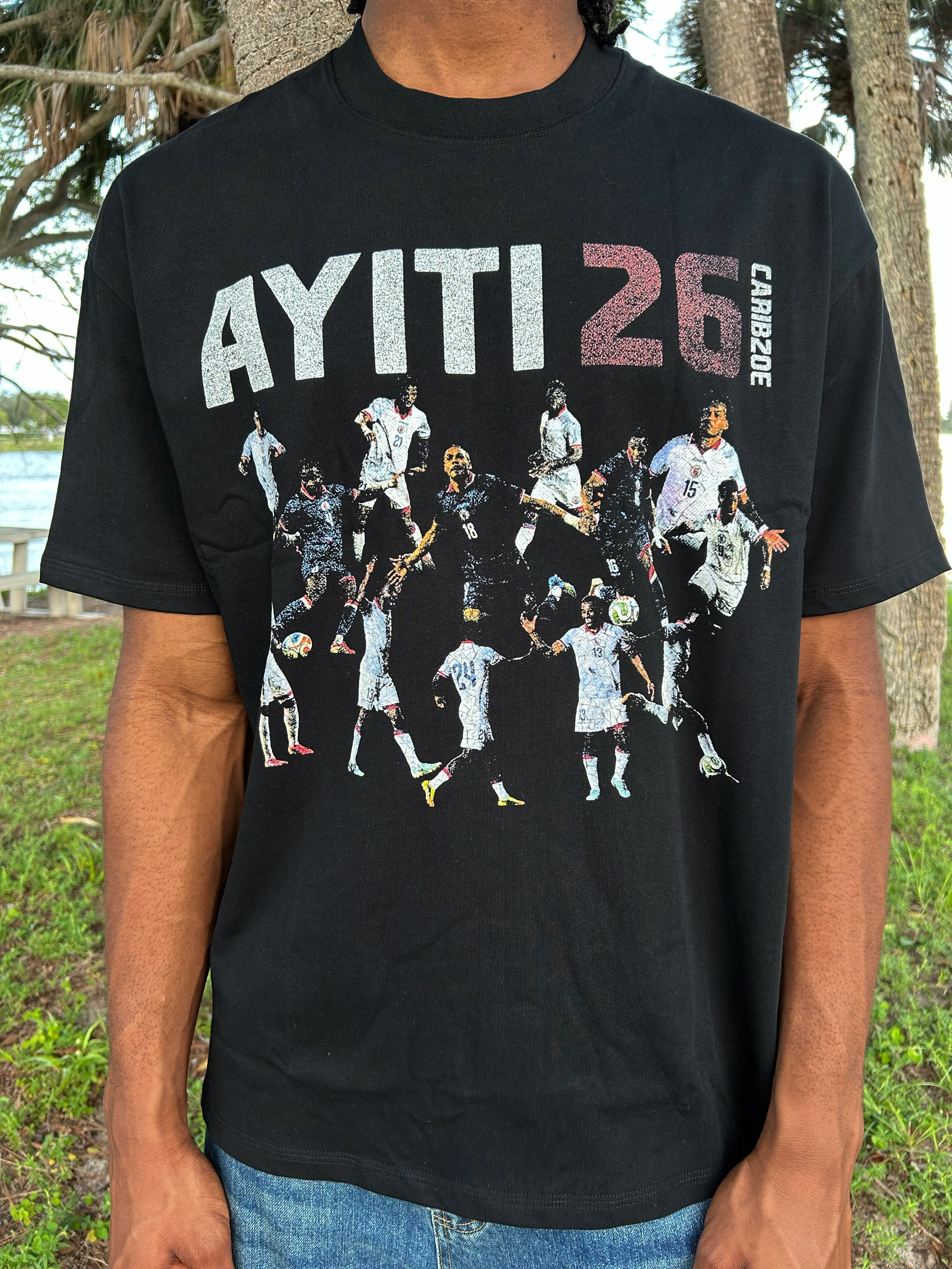 Haiti Foutbol 26 T-Shirt